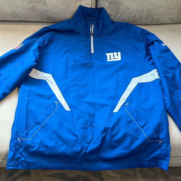 REEBOK Onfield Quart Zip Giants Jacket - Picture 1 of 5